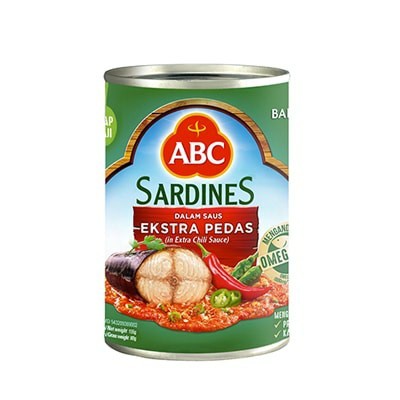 ABC Sardines Extra Hot  425 GR