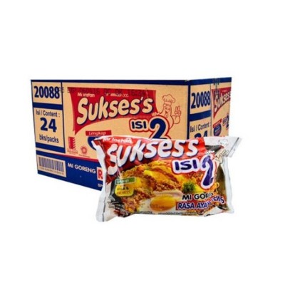 Sukses's Mie Goreng Ayam Kremes Karton