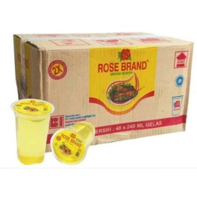 Minyak Rose Brand cup 220 ml ( karton )